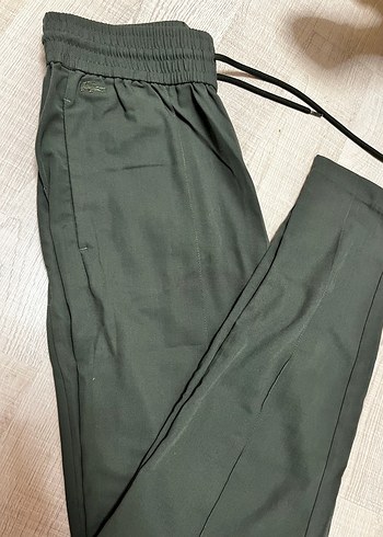 Lacoste Haki Rahat Lastikli Pantolon Lacoste