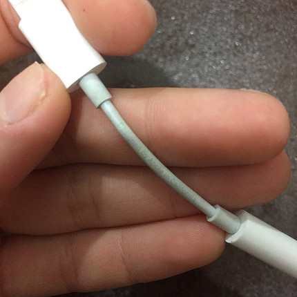 iPhone 7 8 X kulaklık dönüştürücü - çevirici