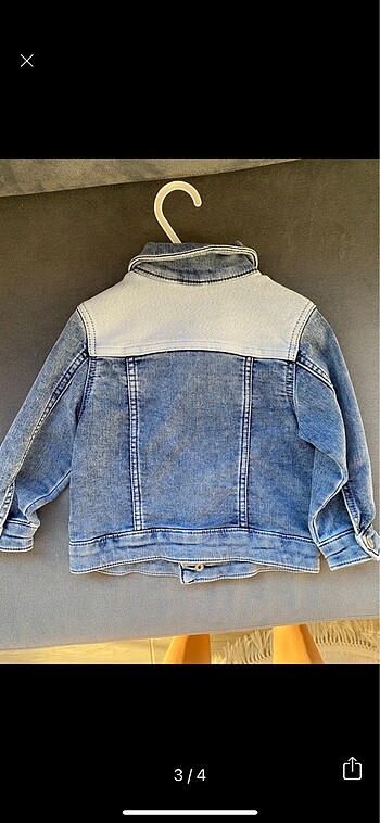 12-18 Ay Beden H&M markalı kot ceket