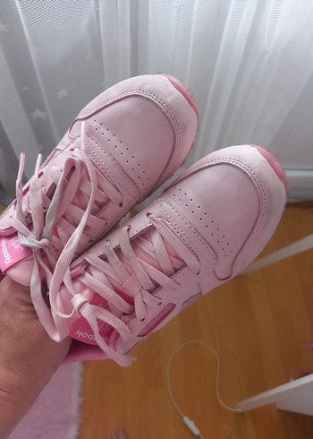 Reebok Pembe Platform Topuklu Reebok Spor Ayakkabı