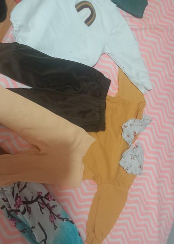 Kızlar için bej dar kesim tayt - Görsel 2