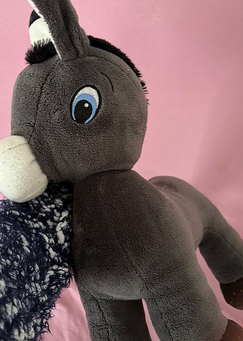 Gri Peluş Oyuncak Eşek - Görsel 4