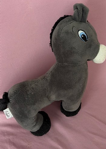 Gri Peluş Oyuncak Eşek - Görsel 2