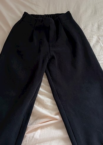 Siyah Kadın Rahat Kesim Sweatpant - Görsel 2