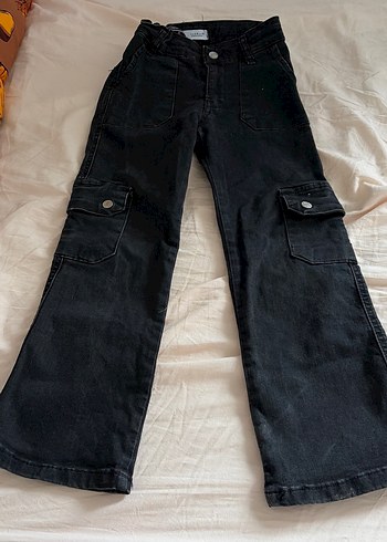 Siyah Kemerli Bol Kesim - Görsel 2