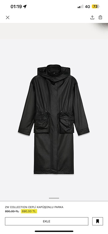Zara trençkot