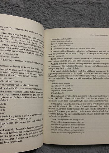 Türkiye Türkçesi Cümle Bilgisi Kitabı - Görsel 3