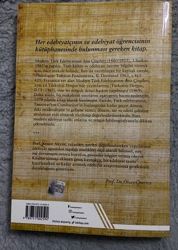 Modern Türk Edebiyatının Ana Çizgileri - Görsel 2