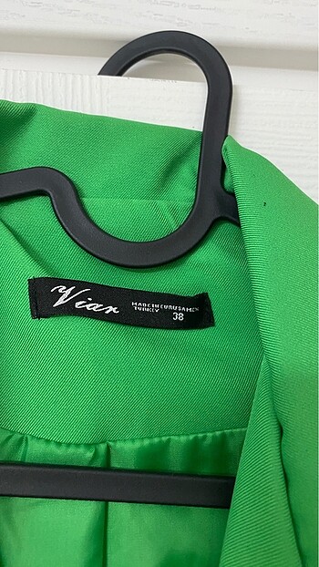 m Beden yeşil Renk Yeşil blazer ceket