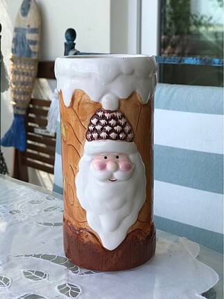 #çiçeksepeti marka #noelbaba temalı #vazo #yılbaşı