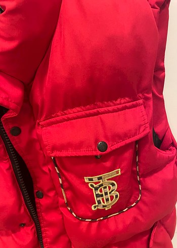 Düğmeli Kırmızı Erkek Yelek - Görsel 2