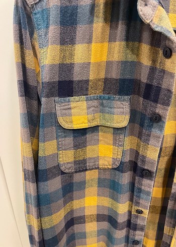 Gri Ekose Desenli Erkek Gömlek - Görsel 2