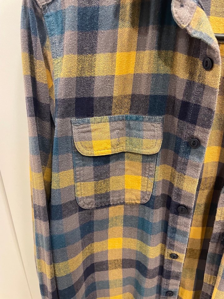 Gri Ekose Desenli Erkek Gömlek - Görsel 2