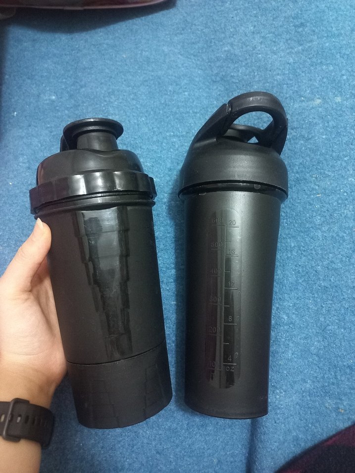 siyah sporcu shaker bölmeli - Görsel 2