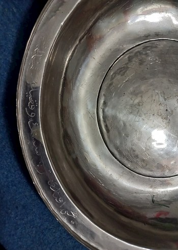 orjinal bakır Tabak - Görsel 6