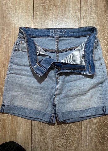 Only Acik Mavi Denim Sort