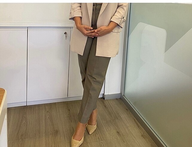 Zara kumaş pantolon