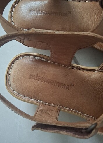 Ortopedik taban deri sandalet - Görsel 6