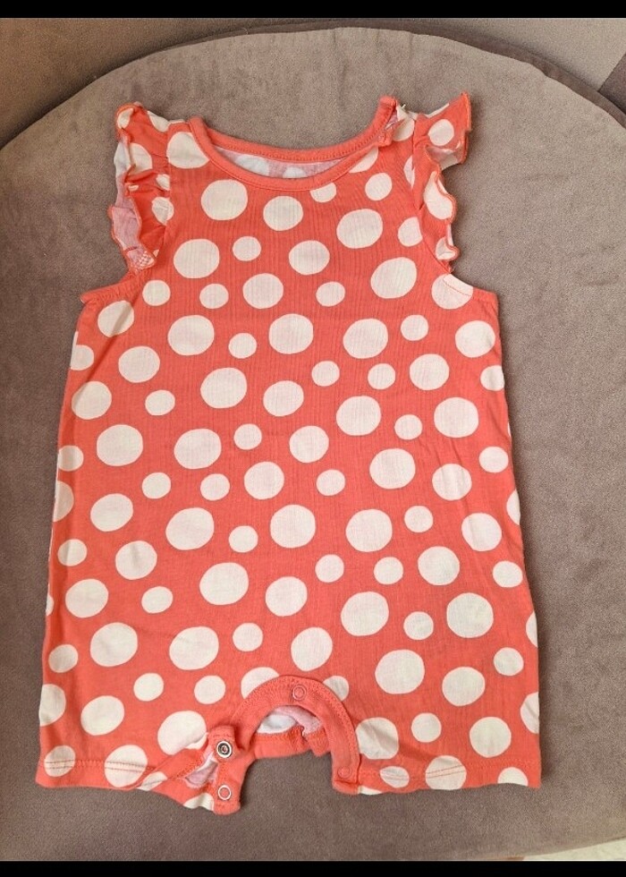 3-6 ay kız bebek tulum - Görsel 3