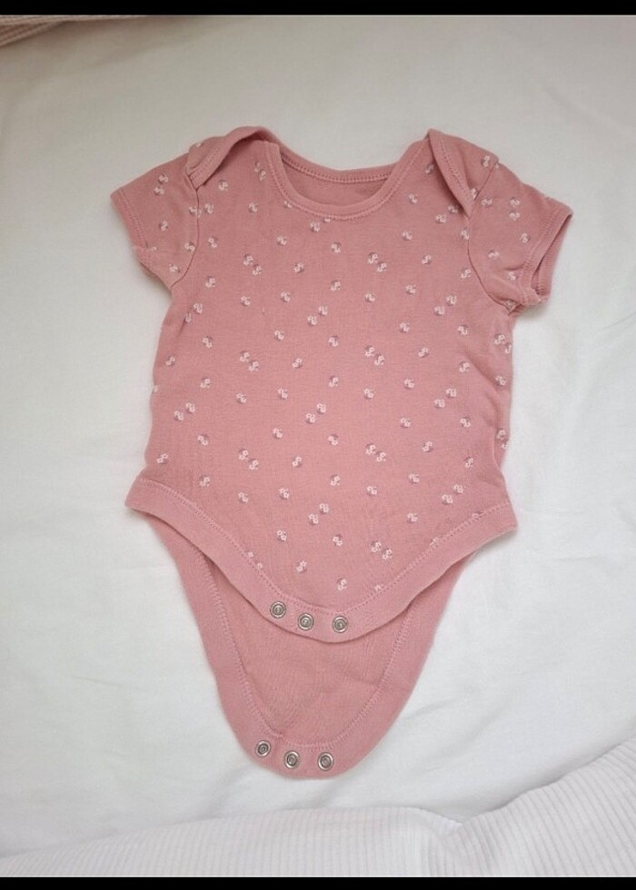 1-3 ay 3-6 ay kısa kollu zıbın  - Görsel 4