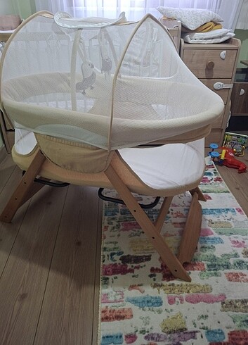 Wellgro go with me anne yanı beşik - Görsel 8