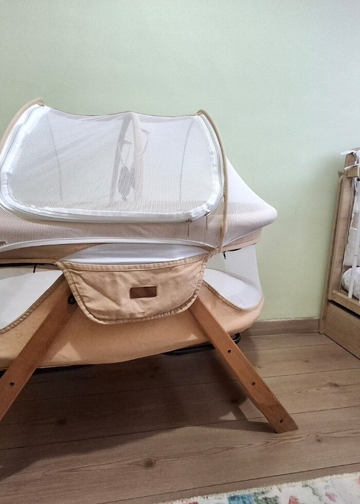 Wellgro go with me anne yanı beşik - Görsel 3