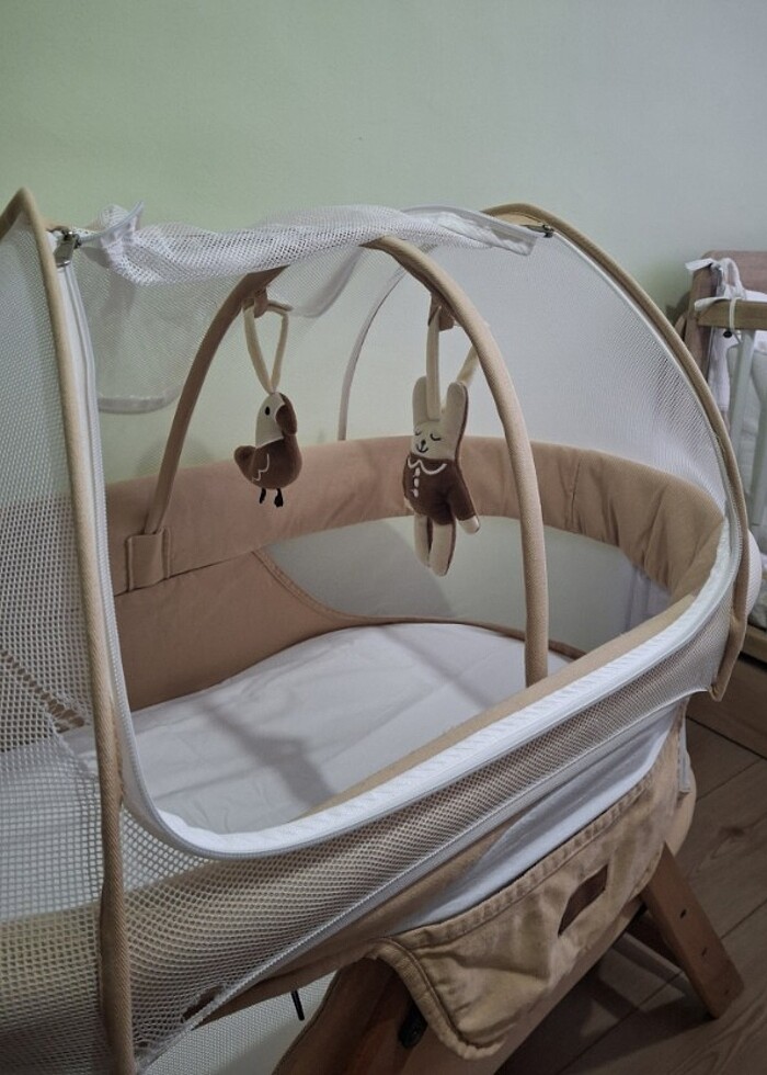 Wellgro go with me anne yanı beşik - Görsel 5