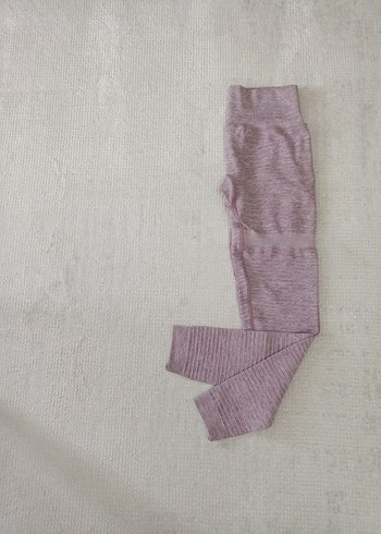 Mor Örme Kadın Spor Tayt smildox - Görsel 2