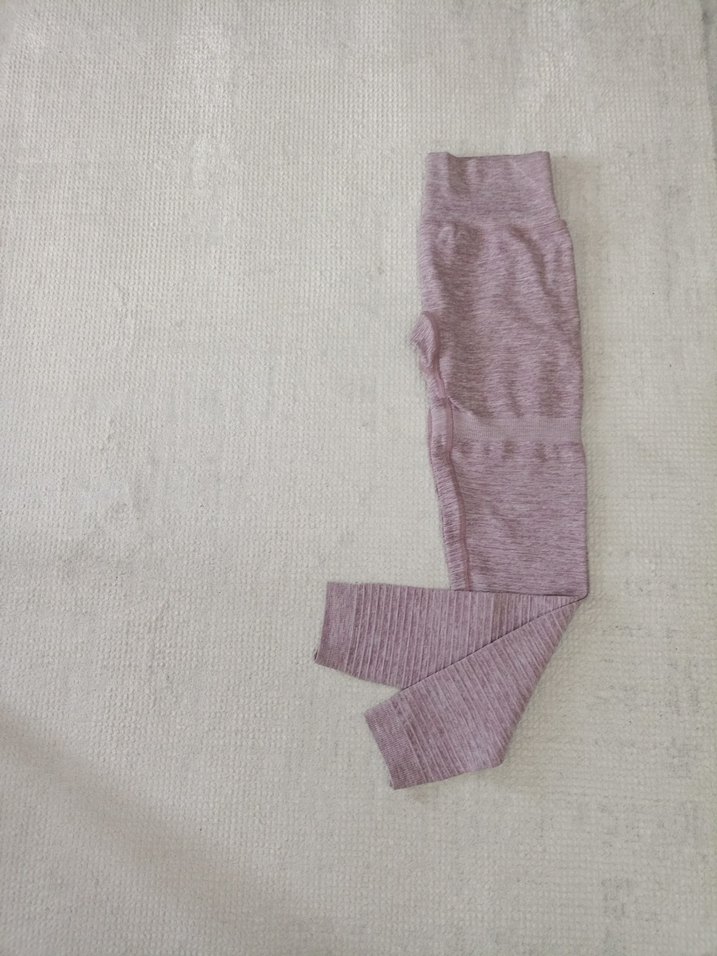 Mor Örme Kadın Spor Tayt smildox - Görsel 2