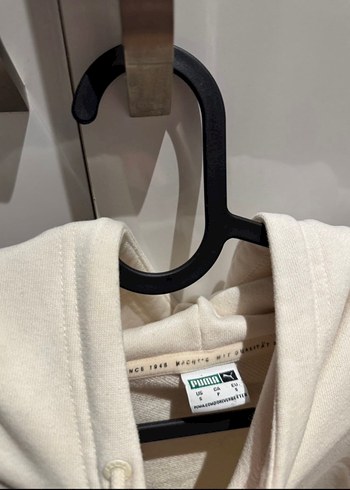 Beyaz Kapüşonlu Casual Sweatshirt - Görsel 4