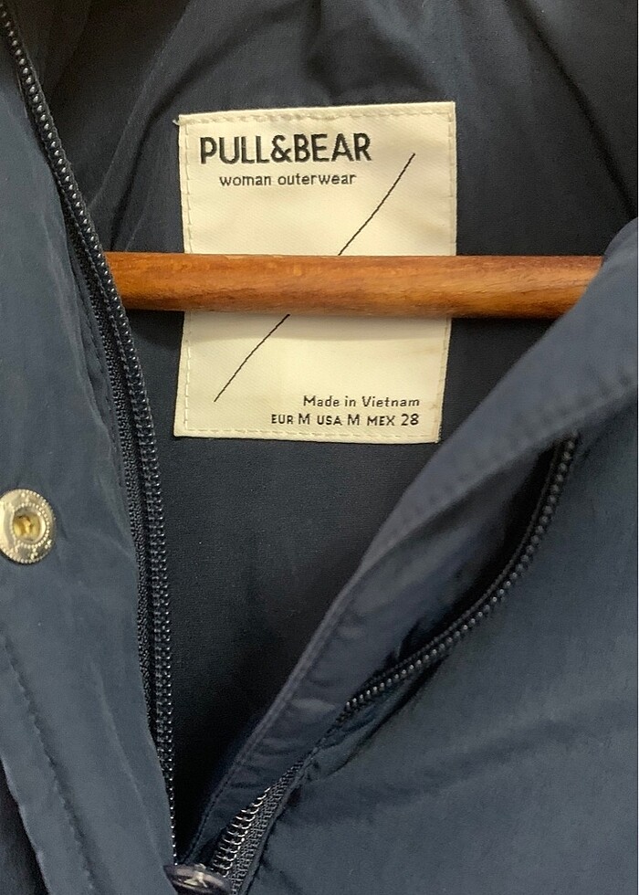 Pull and bear şişme mont - Görsel 4