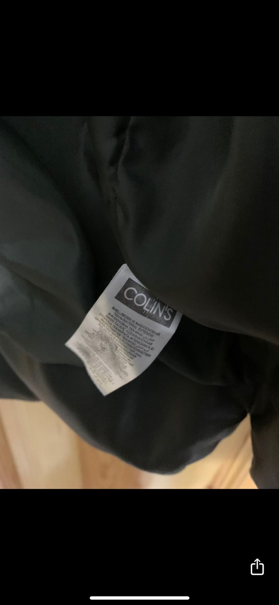 Düğmeli Kahverengi Deri Kadın mont Colins - Görsel 3