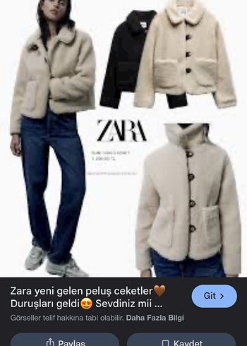 Diğer Bej Suni Kürklü Salaş Midi Ceket