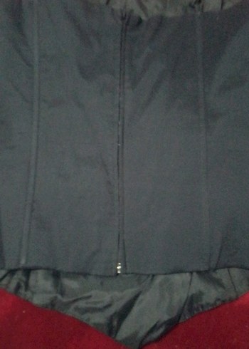 Siyah İşlemeli büstiyer - Görsel 5