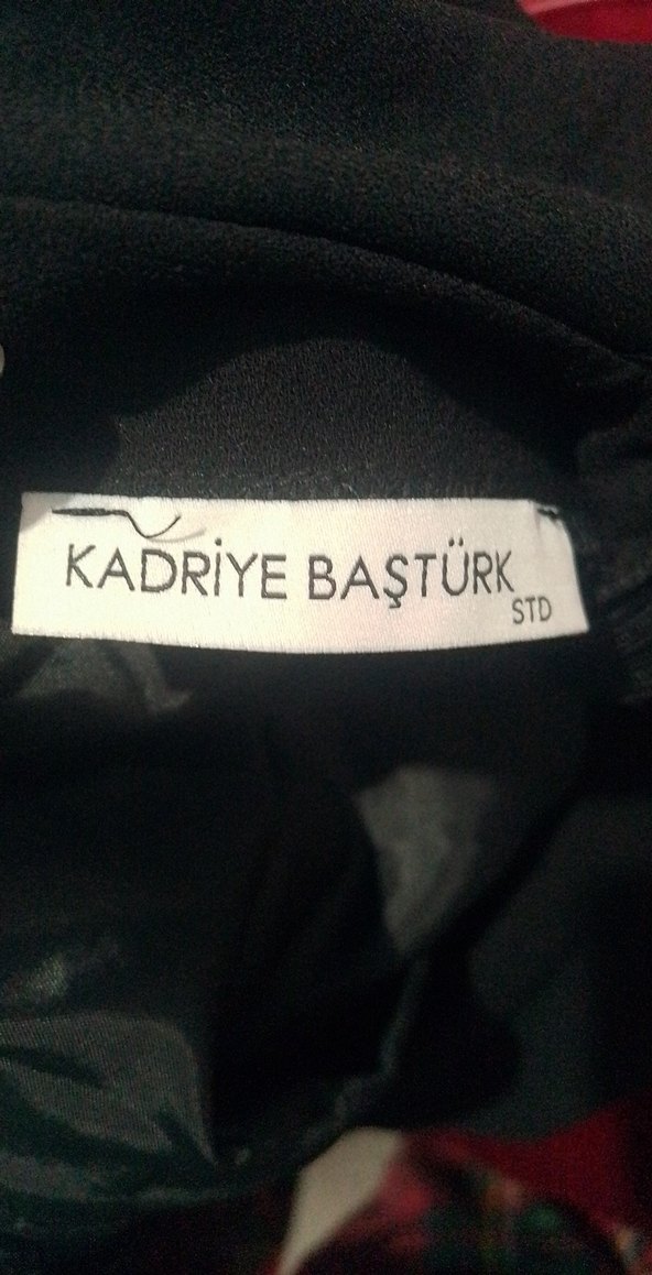 Siyah V Yakalı Uzun Kolsuz Kadın Elbise - Görsel 3