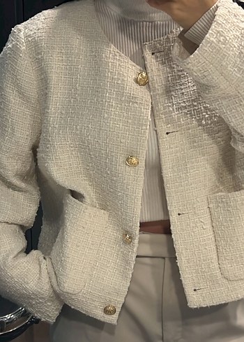 Tüvit ceket - Görsel 3