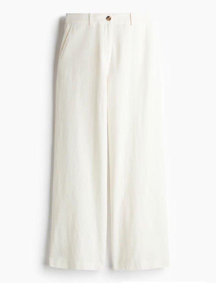 Keten pantolon - Görsel 3