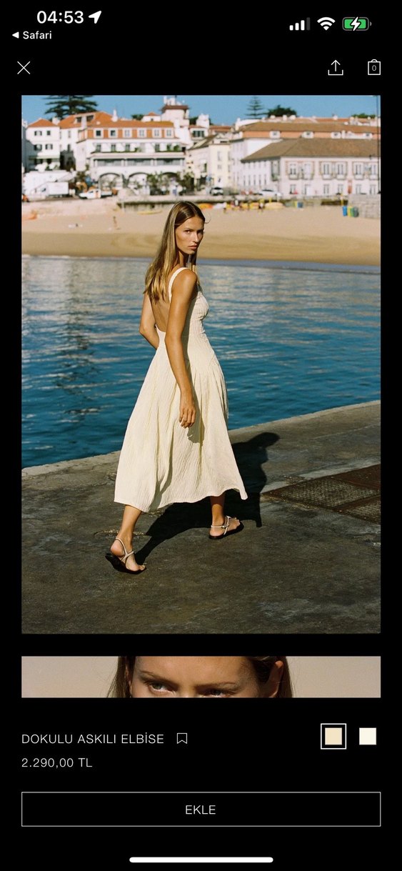 Zara viral elbise - Görsel 4