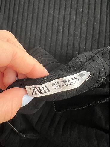 s Beden siyah Renk Zara streç elbise