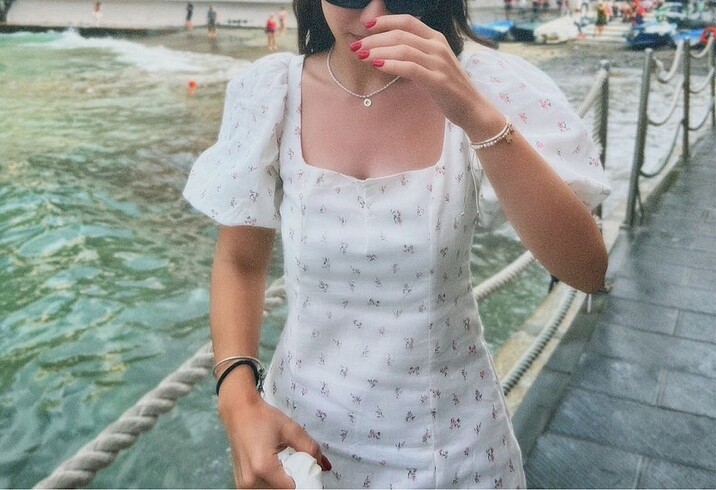 H&M Çiçekli elbise