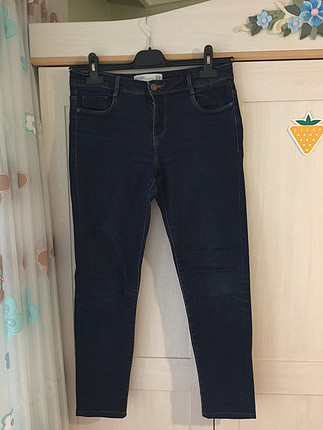 Zara koyu renk jean
