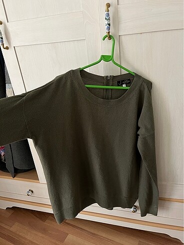 Oversize fermuarli ust