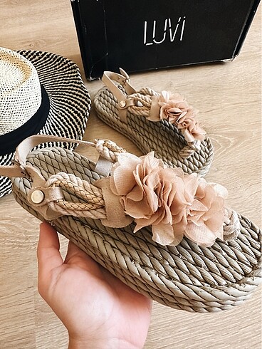 Zara Luvi Shoes Hasır Sandalet