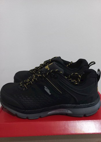 Sarı Siyah Bağcıklı Erkek Outdoor Ayakkabı - Görsel 2