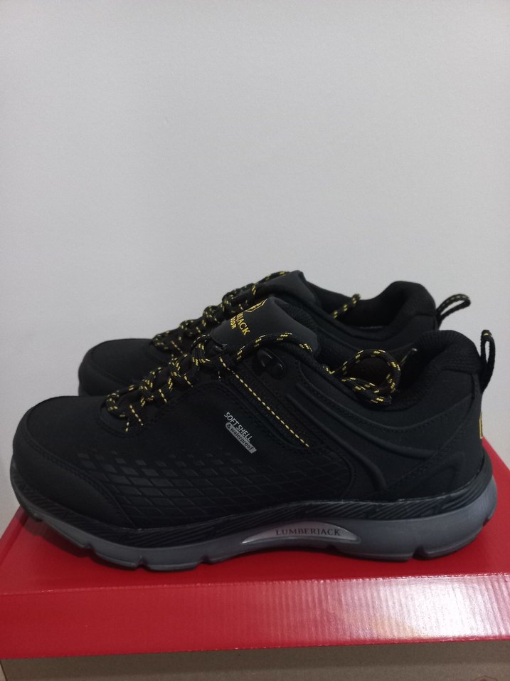 Sarı Siyah Bağcıklı Erkek Outdoor Ayakkabı - Görsel 2