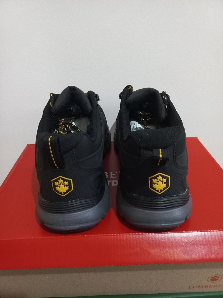 Sarı Siyah Bağcıklı Erkek Outdoor Ayakkabı - Görsel 3