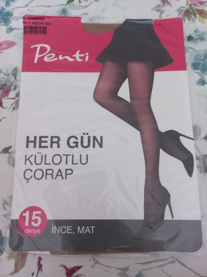 Ten Rengi İnce Külotlu Çorap - Görsel 2