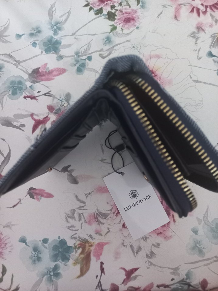 Kadın Denim Fermuarlı Cüzdan - Görsel 5