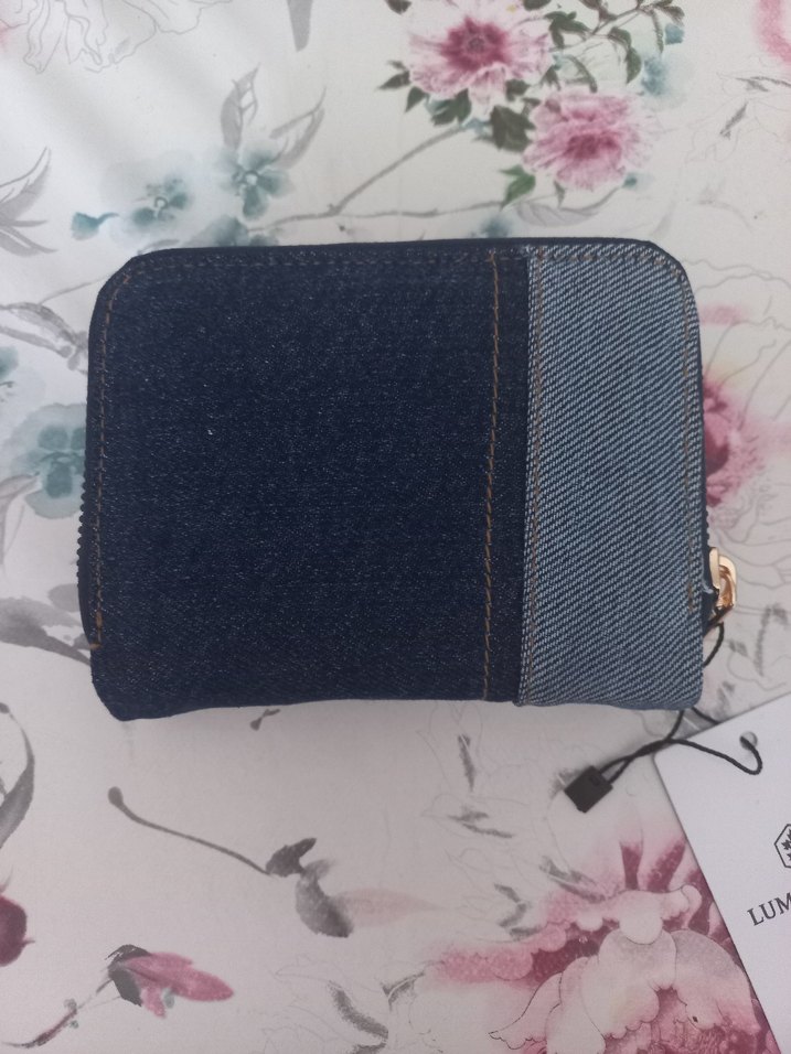 Kadın Denim Fermuarlı Cüzdan - Görsel 2