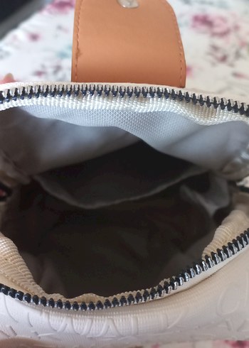 Bej Deri Kadın Sırt Çantası Catwalk - Görsel 5